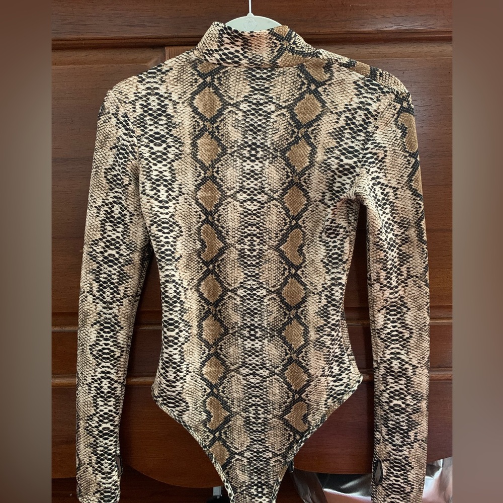 Cheetah print bodysuit